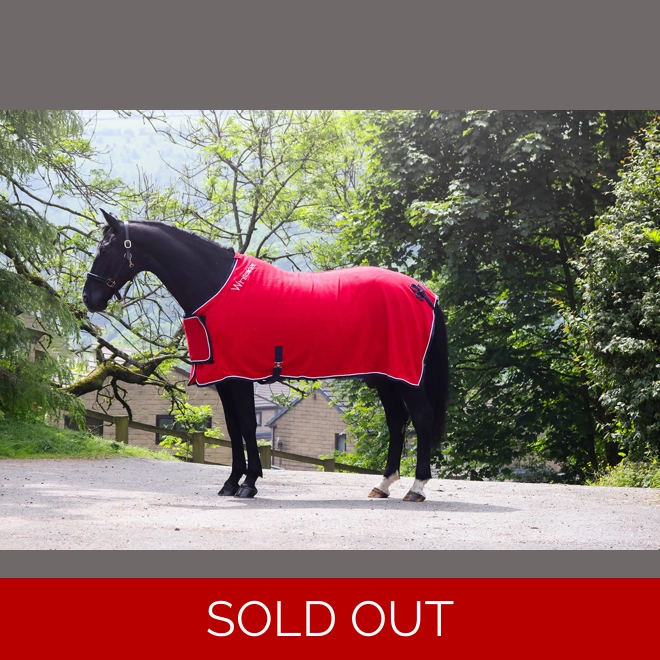 product Image for Whitaker R160 Club Show Rug  Red